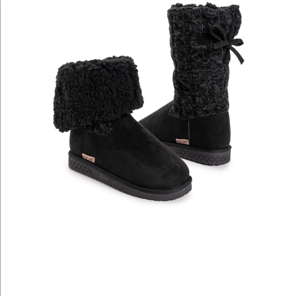 MUK LUKS tall knit Boots